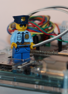 Raspi with Police